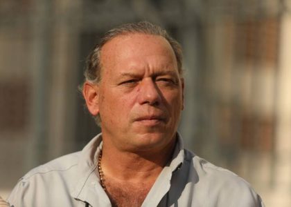 Sergio Berni во время сессии Сената провинции Buenos Aires