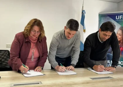 Autoridades assinam em Cipolletti o acordo de capacitação em inteligência artificial