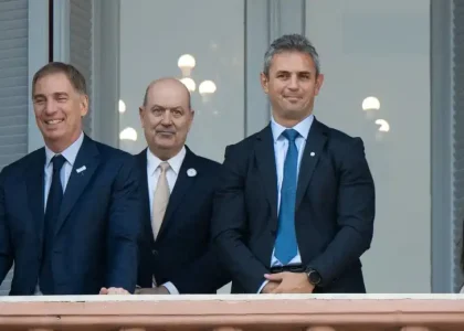 Gobierno nacional政治委员会在Casa Rosada的会议