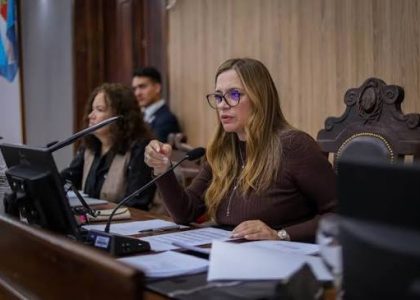 Legislature of La Rioja during the treatment of the emergency credit regime